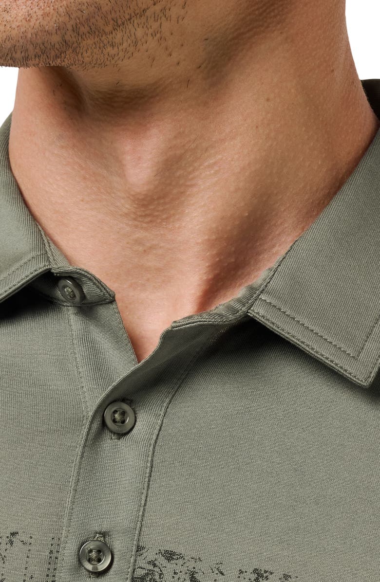 TravisMathew Overnight Stay Polo, Alternate, color, Dark Olive