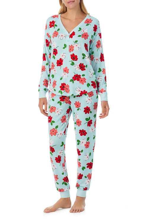 print henley pajamas