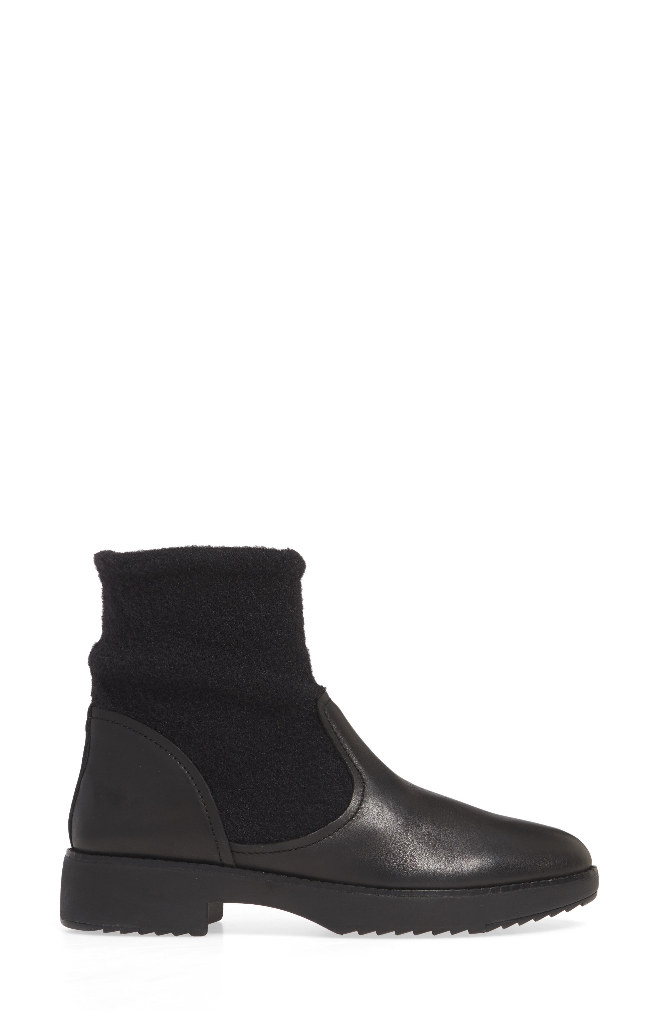 FitFlop Nisse Mixed Media Bootie, Alternate, color, 