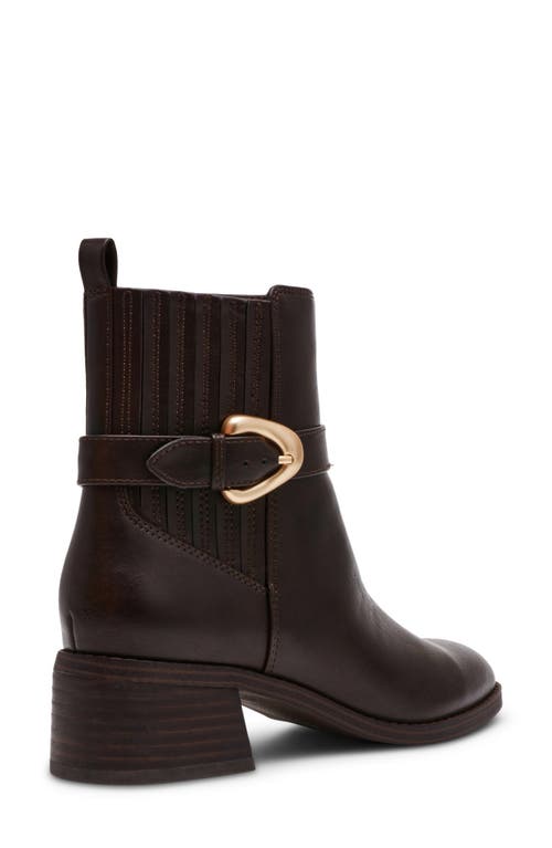 Dolce Vita Dv By Dagger Side Zip Bootie In Brown