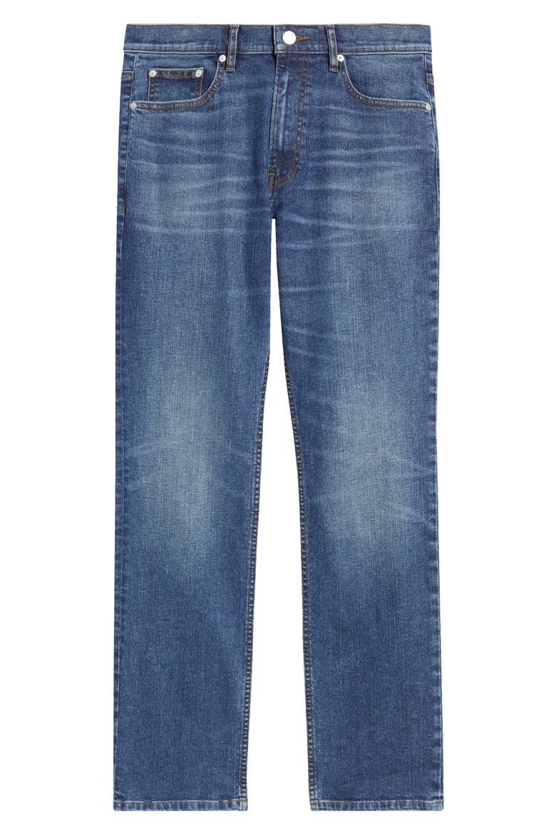 Modern Straight Leg Jeans (Nordstrom Exclusive), Alternate, color, STARLIT