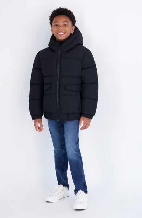 Kids' Ripstop Bomber Puffer Jacket