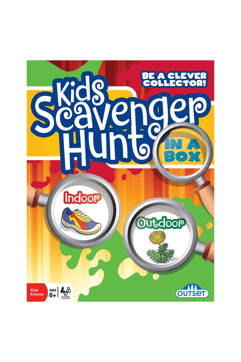 Kids Scavenger Hunt An Active Game For Indoors Or Outdoors Ages 6+, Alternate, color, Multicolored