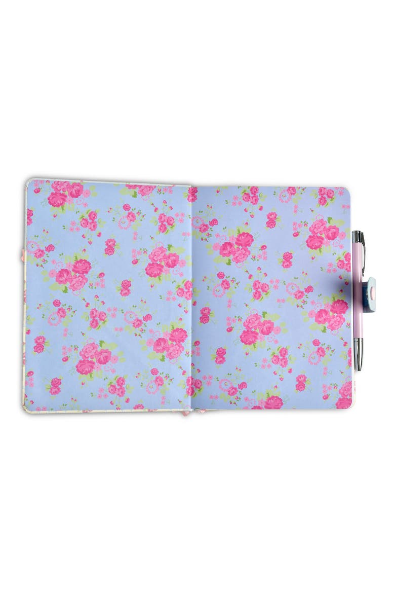 Kids' Ditsy Floral Journal, Alternate, color, BLUE MULTI