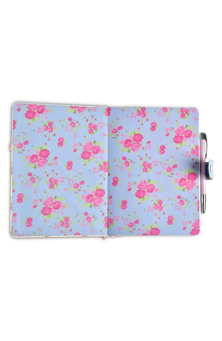 Iscream Kids' Ditsy Floral Journal, Alternate, color, Blue Multi