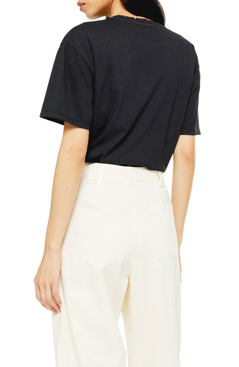 Topshop Nibble Tee, Alternate, color, 