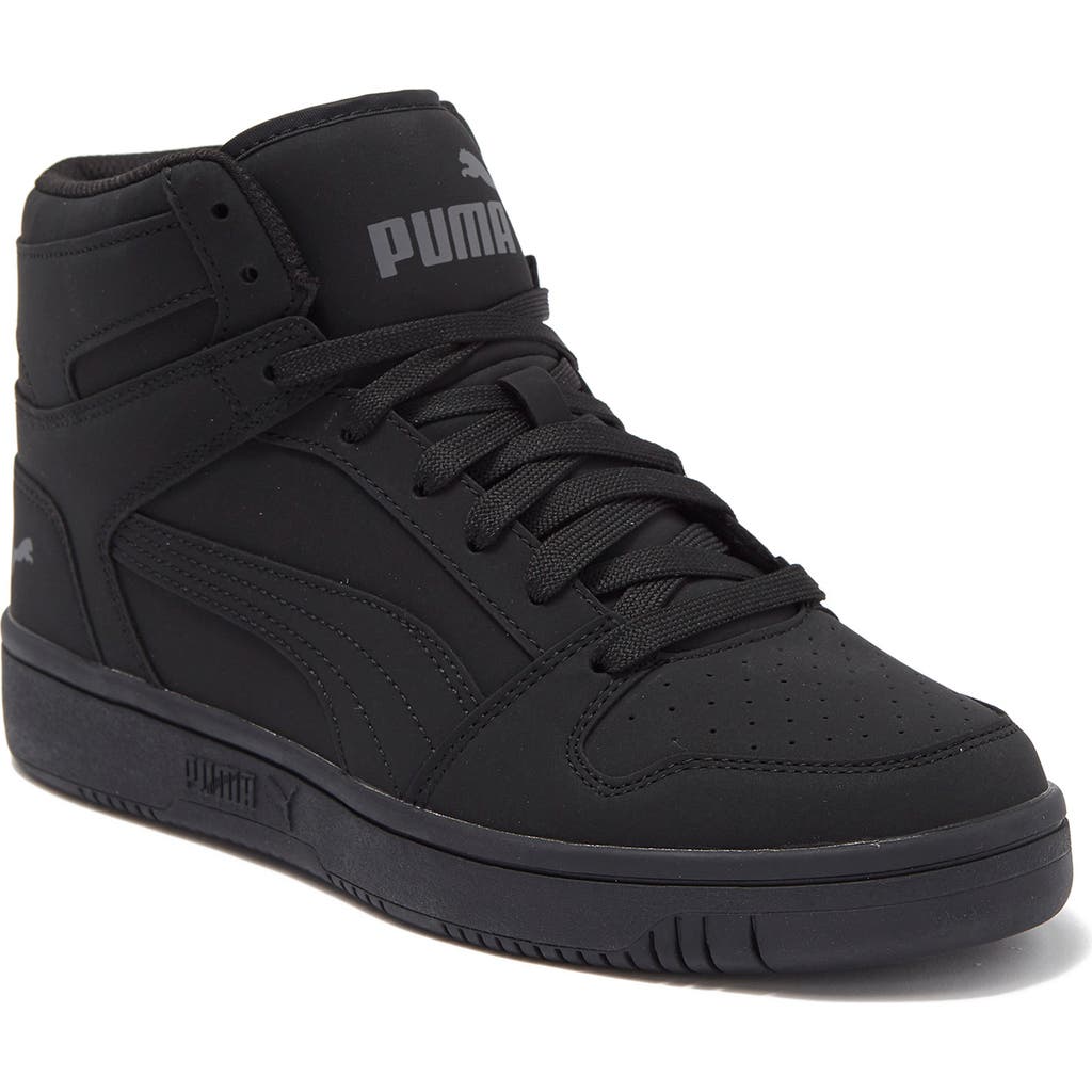 Puma Rebound Layup Sneaker In Black