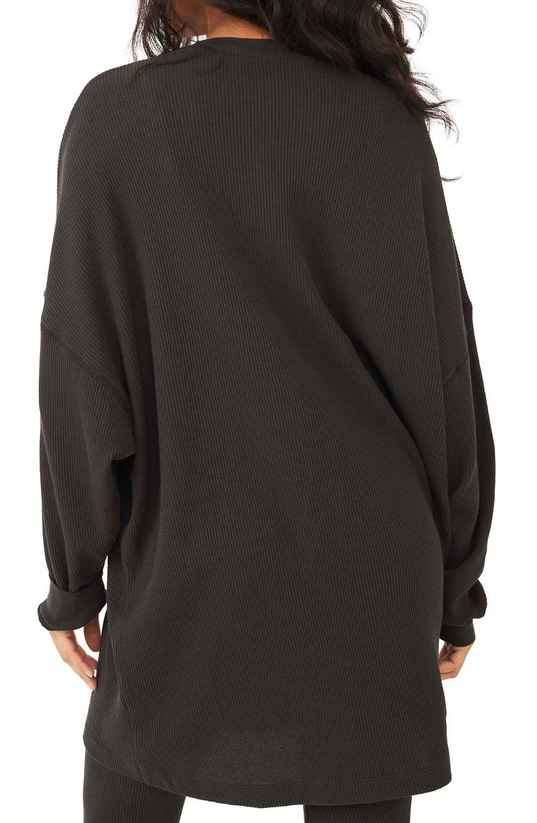 Free People Early Night Cotton Thermal Top, Alternate, color, 