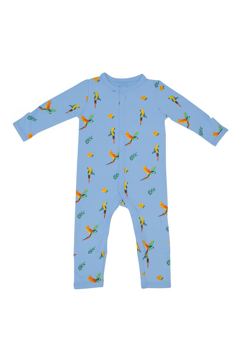 Macaw Snap Romper, Main, color, MACAW