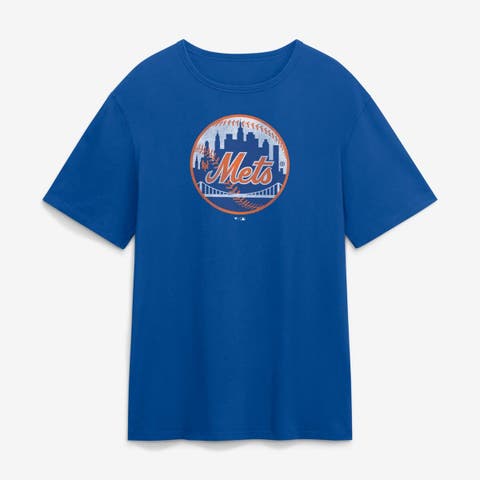Men's Fanatics Royal New York Mets Vintage Logo Legacy T-Shirt