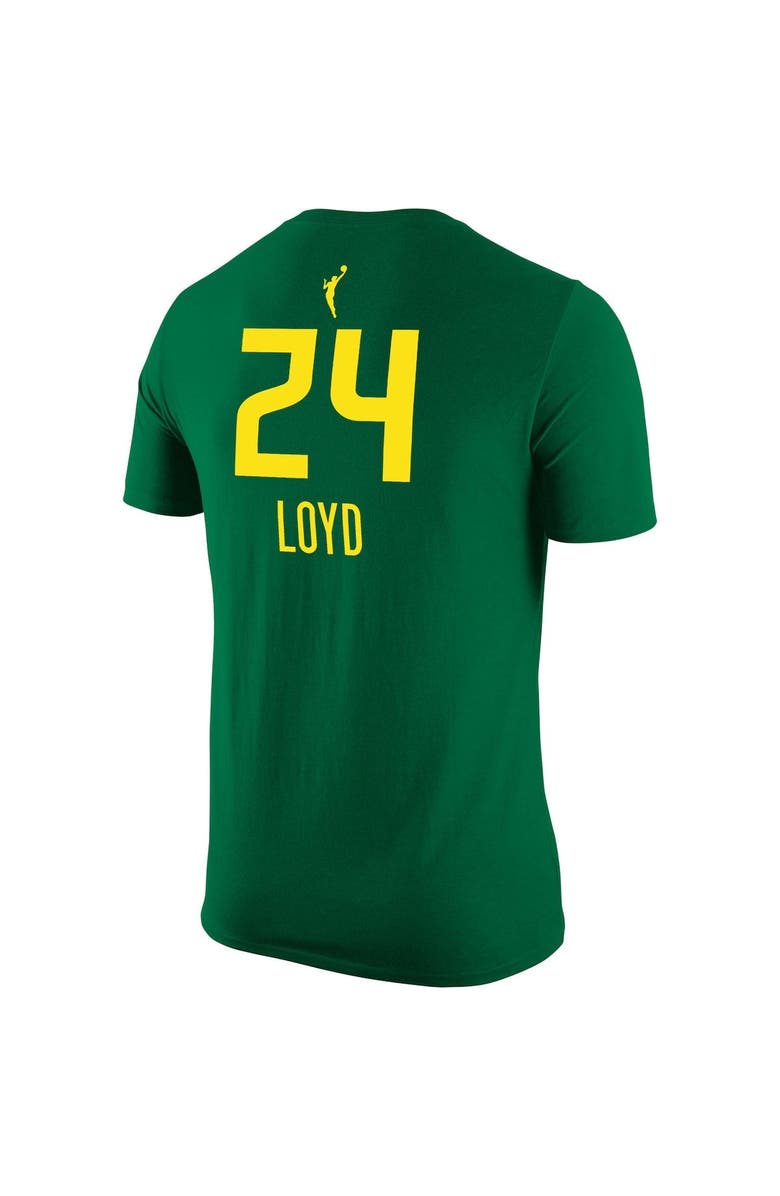 Nike Men's Nike Jewell Loyd Green Seattle Storm Explorer Edition Name & Number T-Shirt, Alternate, color, Green
