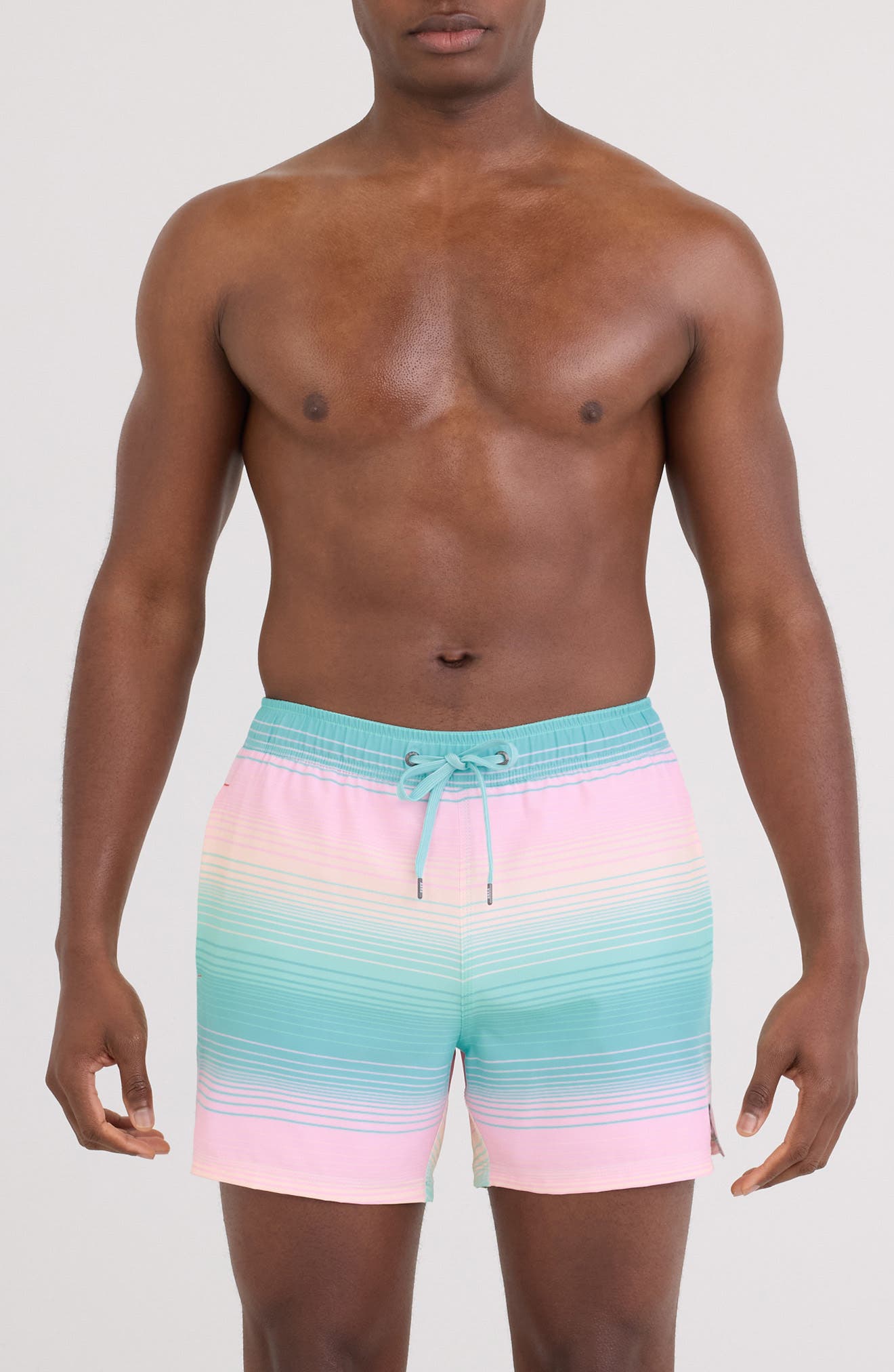 HAZY STRIPE-AQUA