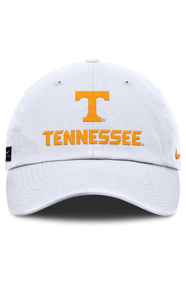 Nike Men's Nike White Tennessee Volunteers 2025 Sideline Club Adjustable Hat, Alternate, color, 