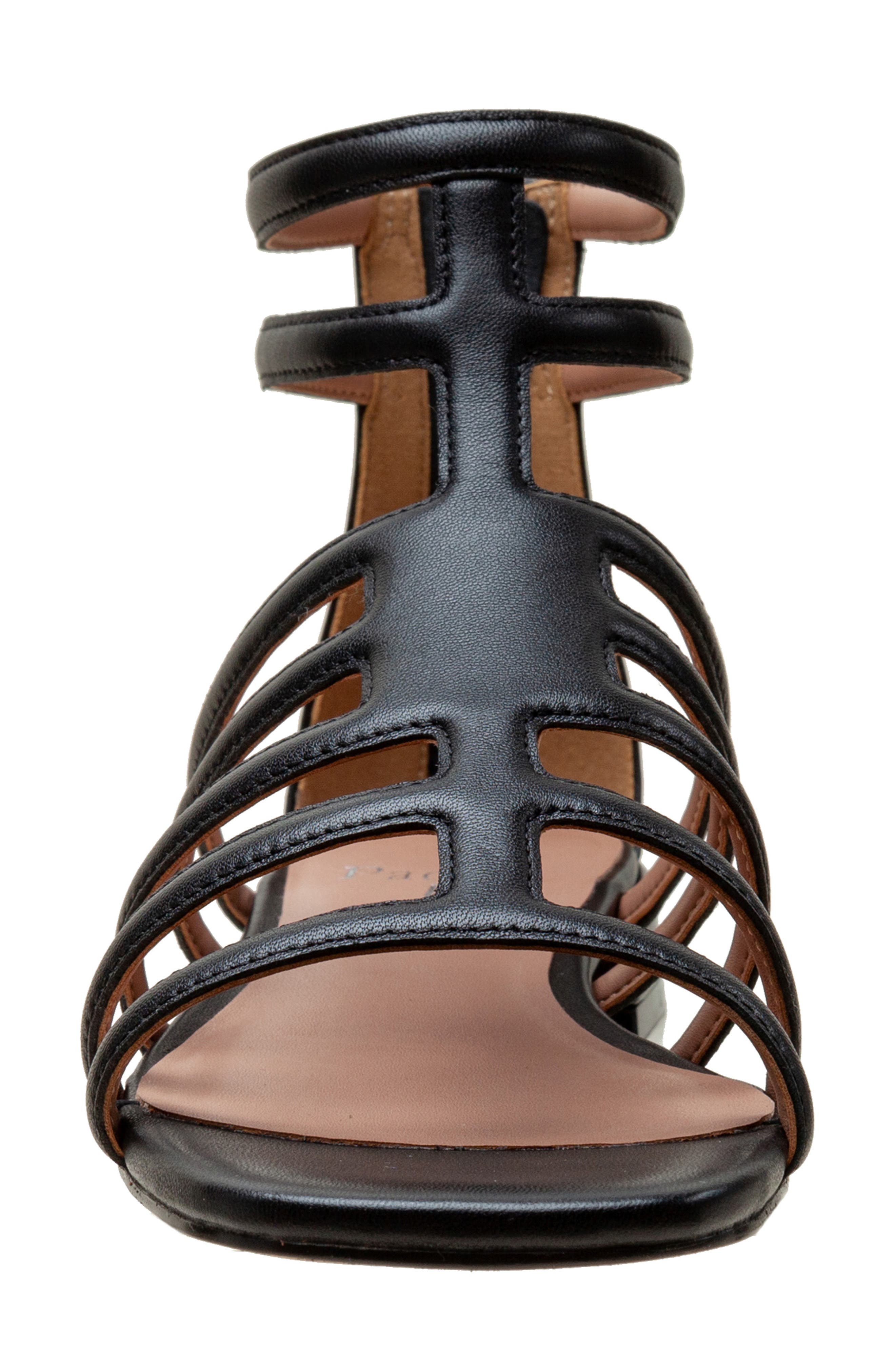 Linea Paolo Lital Strappy Sandal, Alternate, color, Black