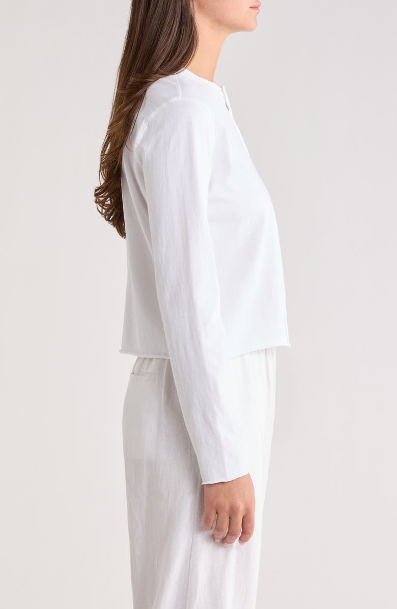 Frank & Eileen Jackie Cardigan, Alternate, color, White