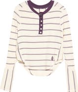 Free People Cool Down Stripe Henley