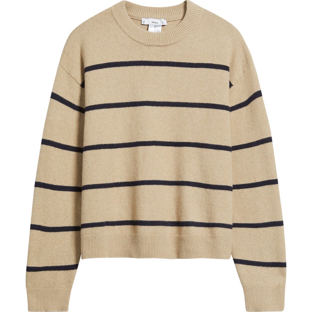 Mango Marina Stripe Sweater In Multi
