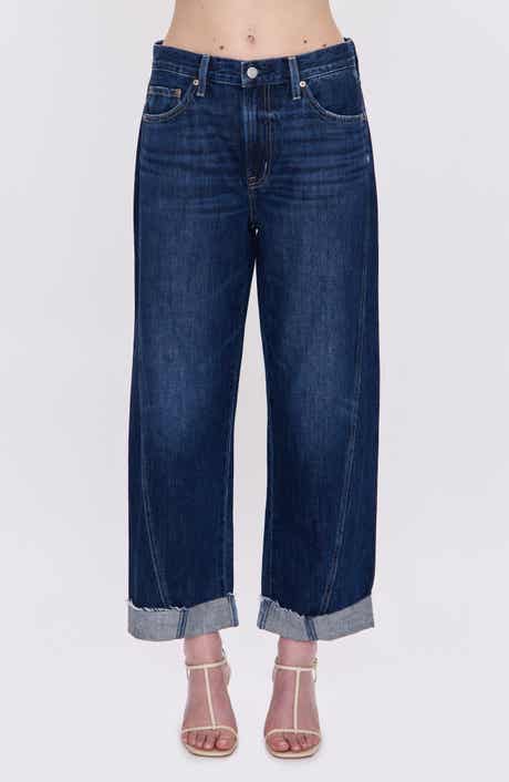 Pistola Kacey Cuffed High Waist Boyfriend Jeans