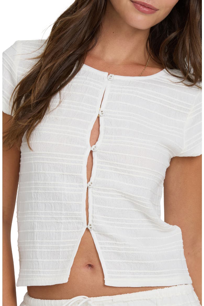 Your Call Woven Button-Up Top, Alternate, color, SALT CRYSTAL