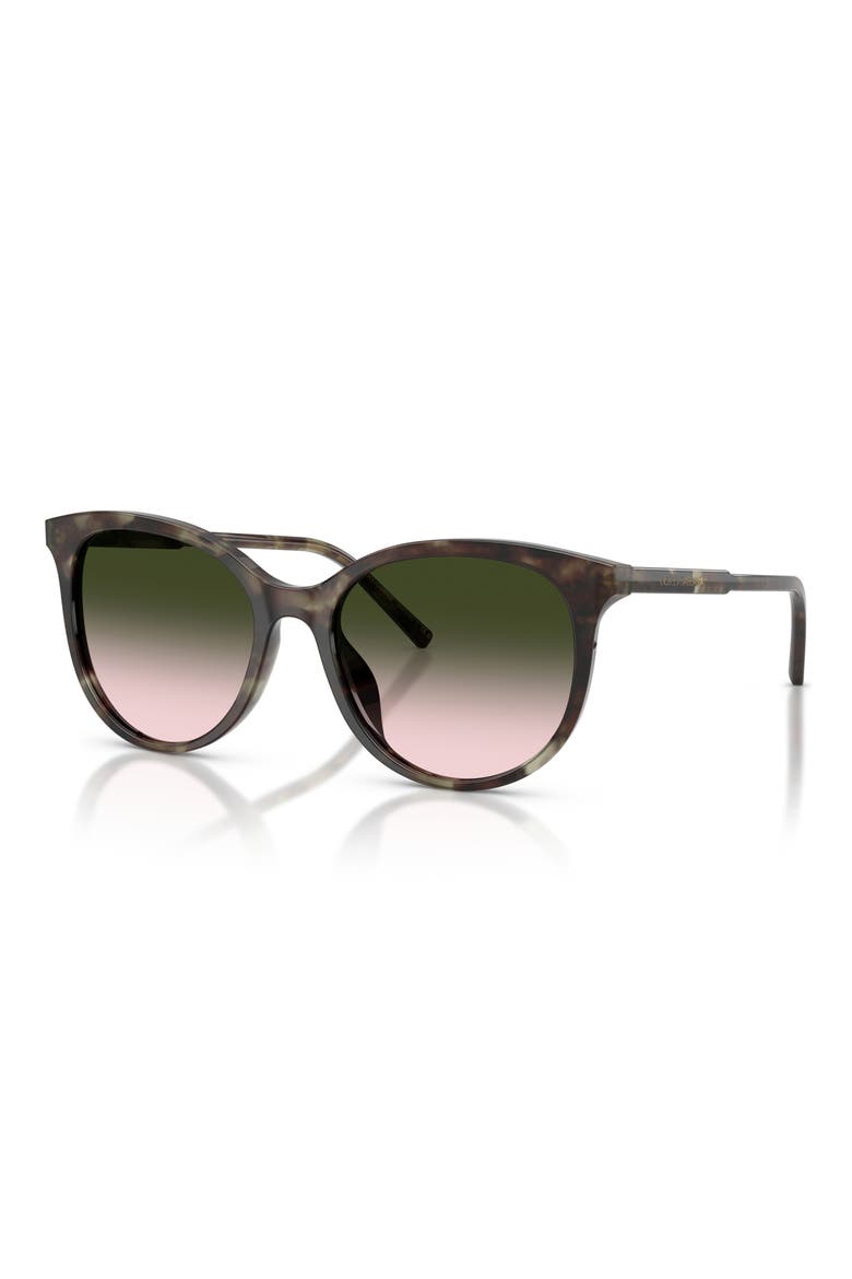 55mm Phantos Sunglasses, Alternate, color, GREEN HAVANA / BROWN GREEN