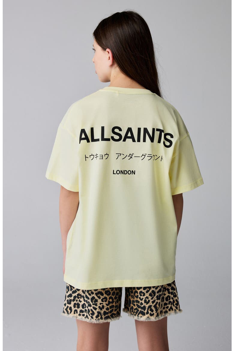Kids' Underground Cotton Graphic T-Shirt, Alternate, color, YELLOW
