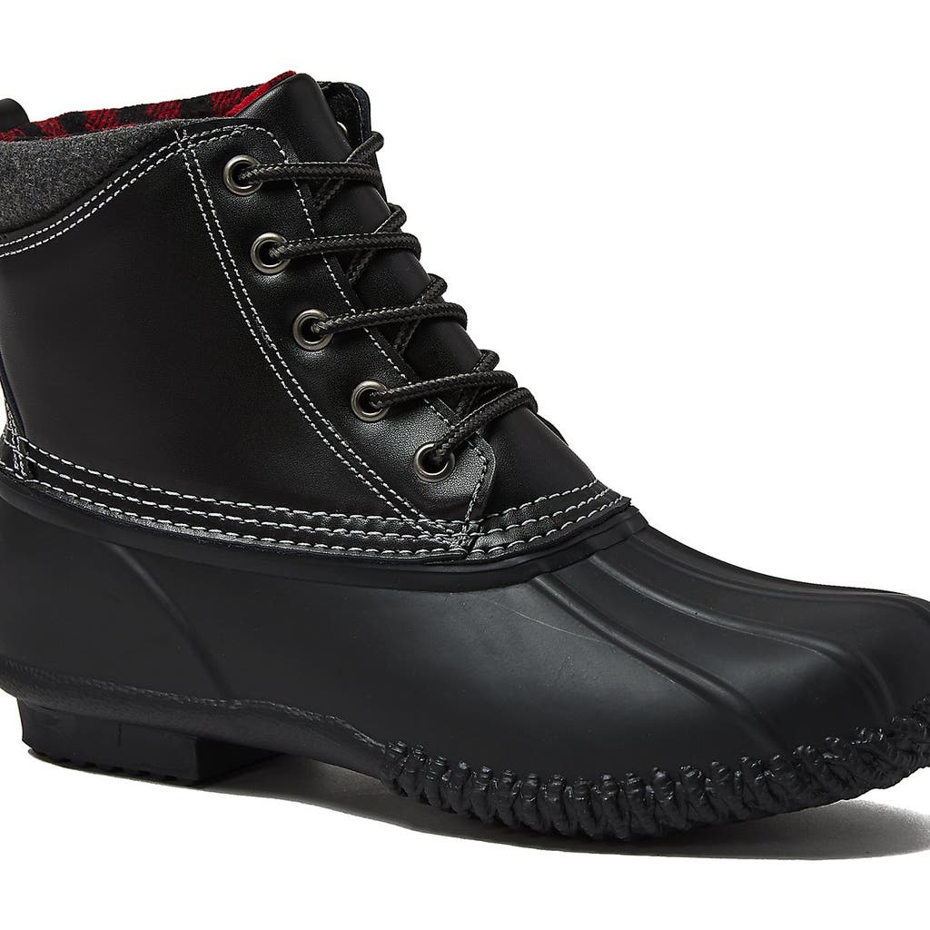 Lands' End Insulated Duck Boots In Black