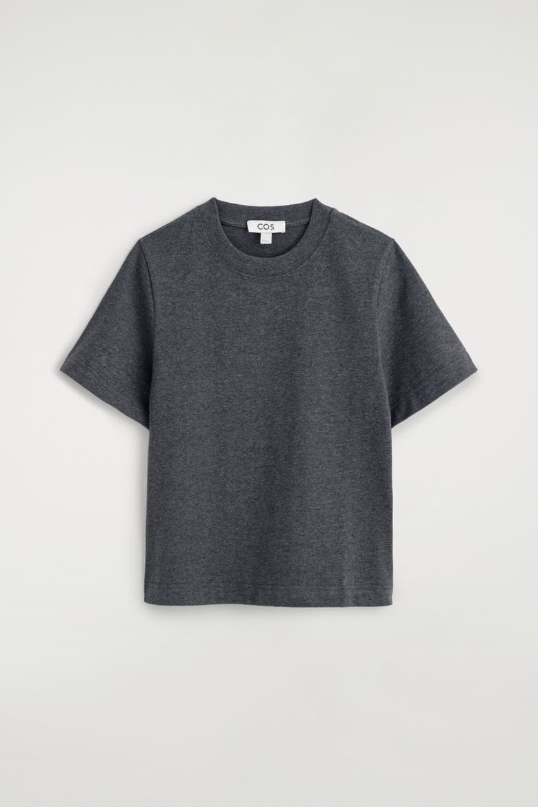 Clean Cut T-Shirt, Alternate, color, DARK-GRAY MÉLANGE
