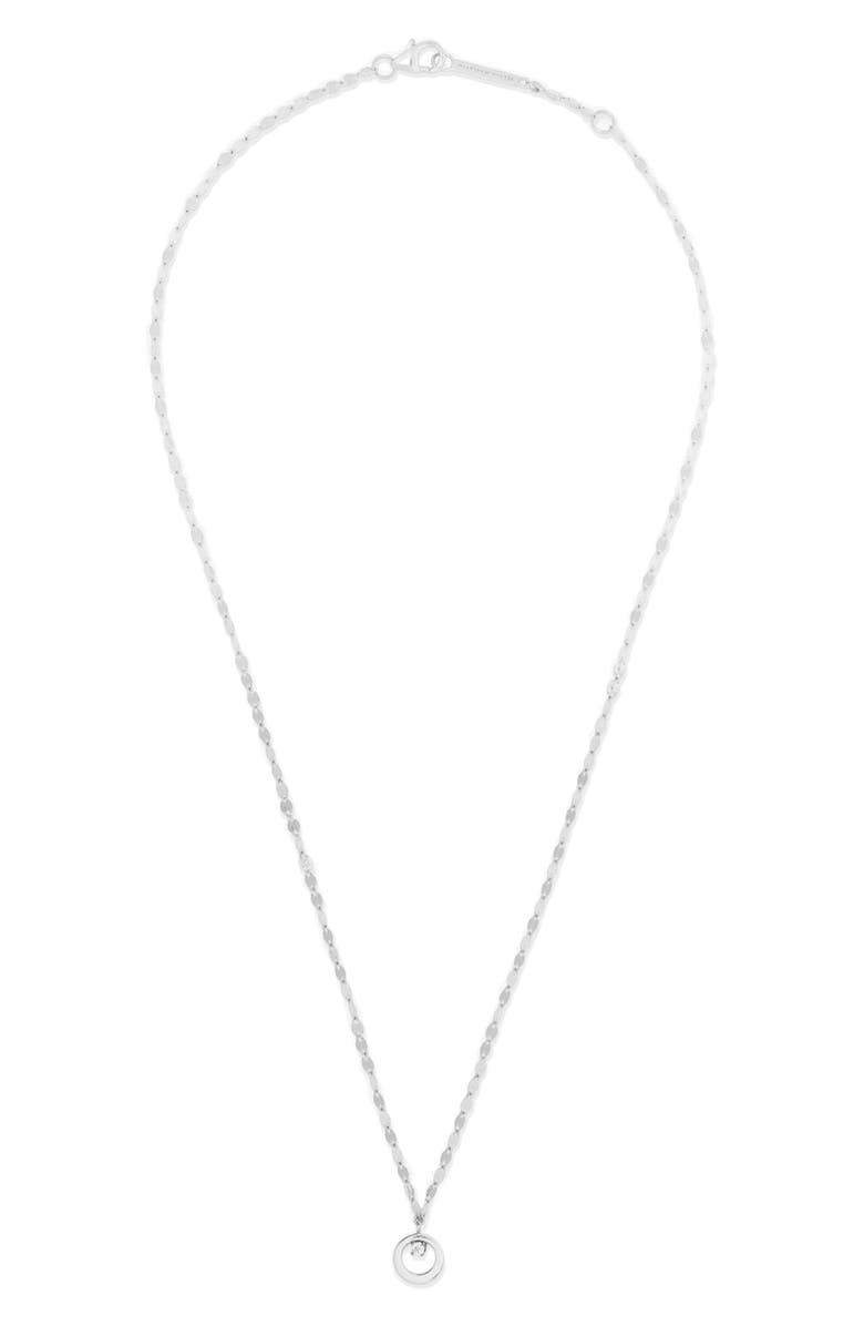 LANA 14K Gold Solo Diamond Pendant Necklace, Main, color, 