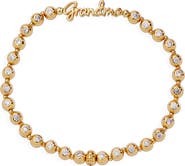 Alex and Ani Grandma Elongated Crystal Stretch Bracelet