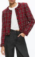 ALICE + OLIVIA Tweed Jacket