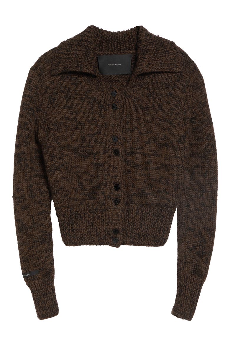 Hand Knit Alpaca Cardigan, Alternate, color, ALPACA BLEND