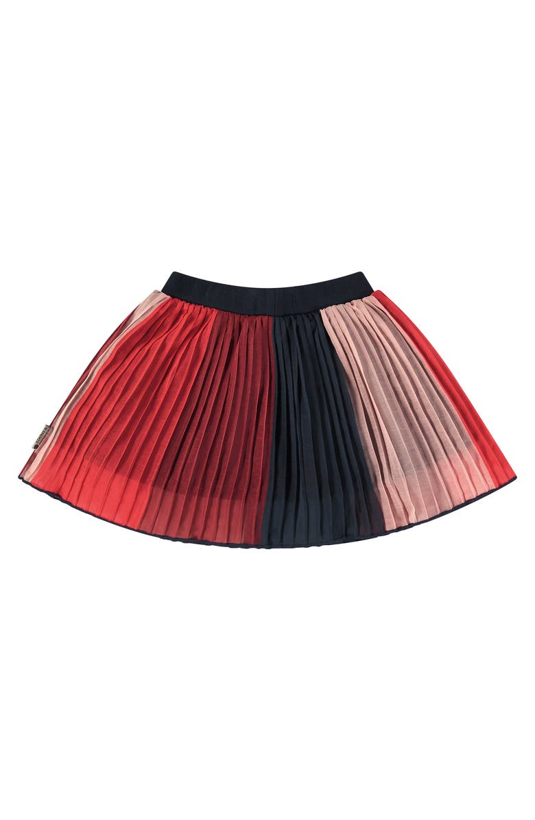 Stains and Stories by Babyface Multi-Colored Pleated Skirt, Alternate, color, Multicolor