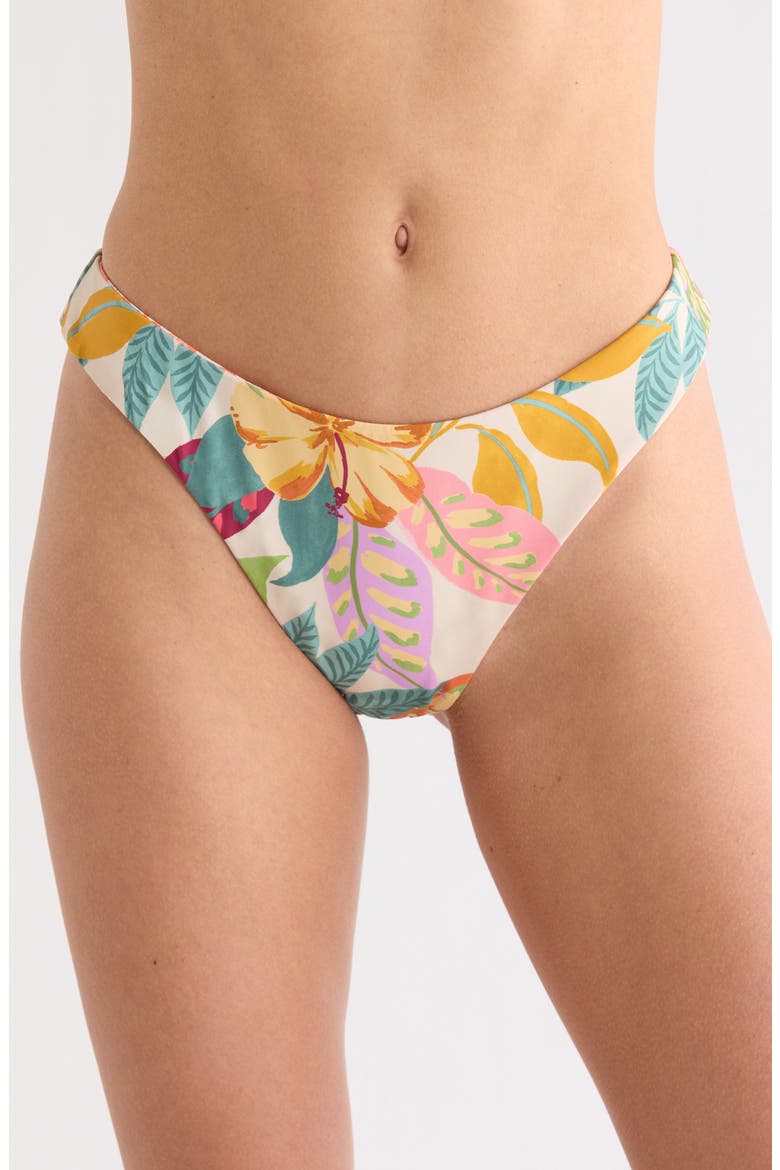 Hot Tropics Reversible Bikini Bottoms, Main, color, TROPIC MULTI