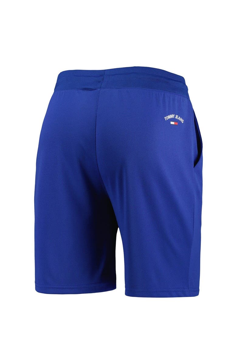TOMMY JEANS Men's Tommy Jeans Blue New York Knicks Mike Mesh Basketball Shorts, Alternate, color, Blue