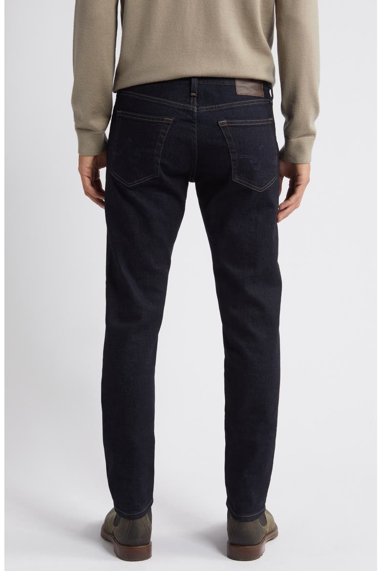 Everett Slim Straight Jeans, Alternate, color, MONUMENT