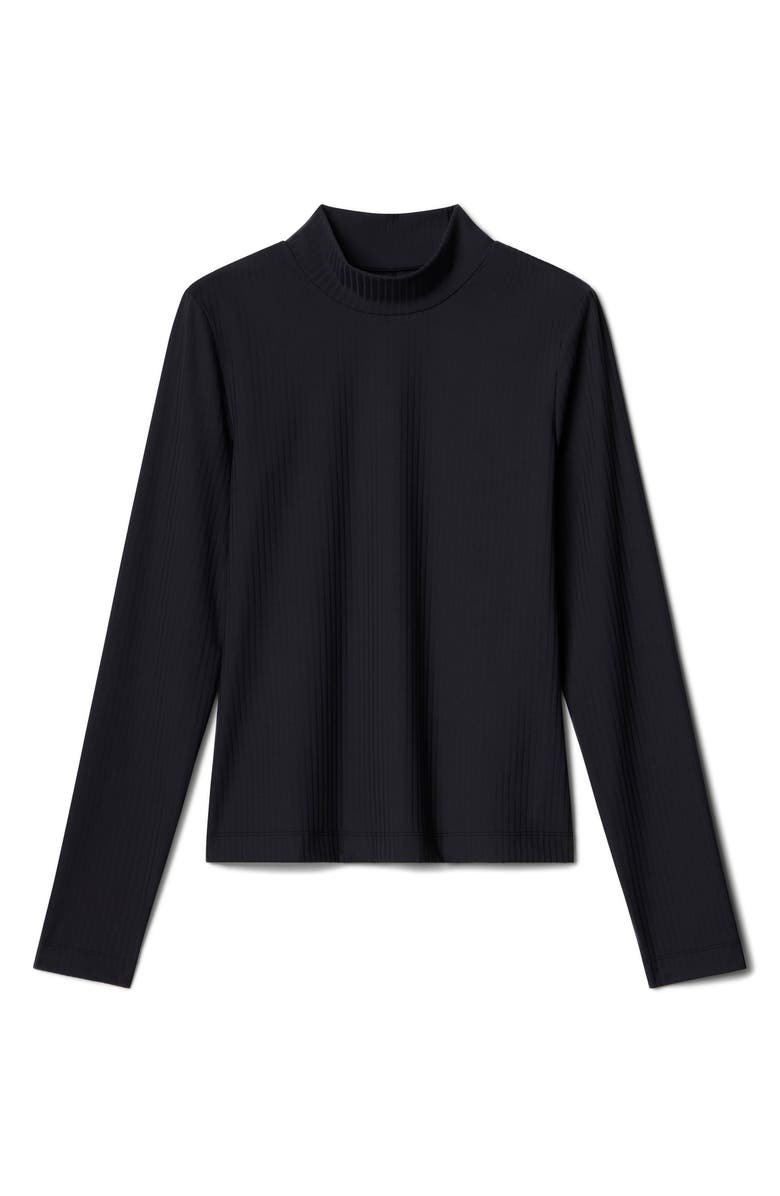 Rhone Modern Rib Mock Neck Knit Top, Alternate, color, 
