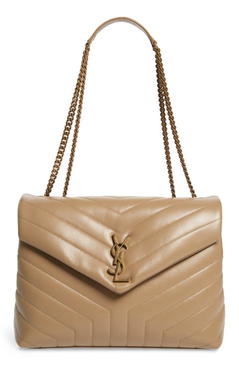 Medium Loulou Matelassé Leather Shoulder Bag