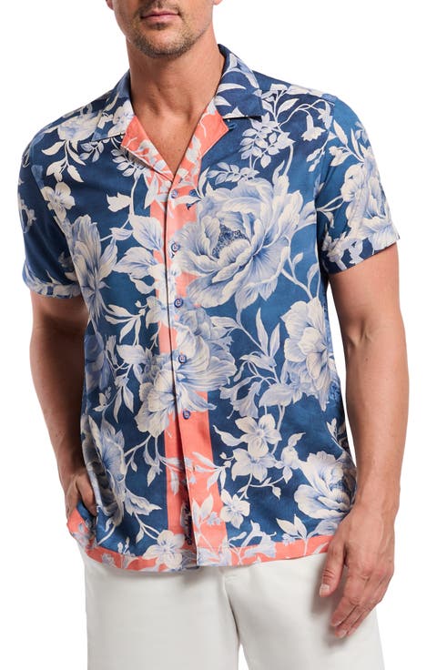 Malta Floral Camp Shirt