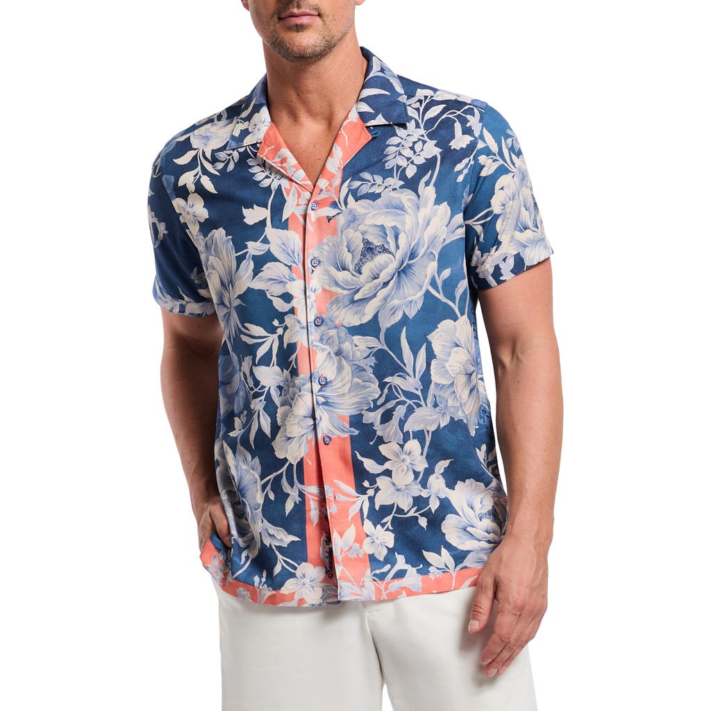 Robert Graham Malta Classic Fit Button Down Camp Shirt