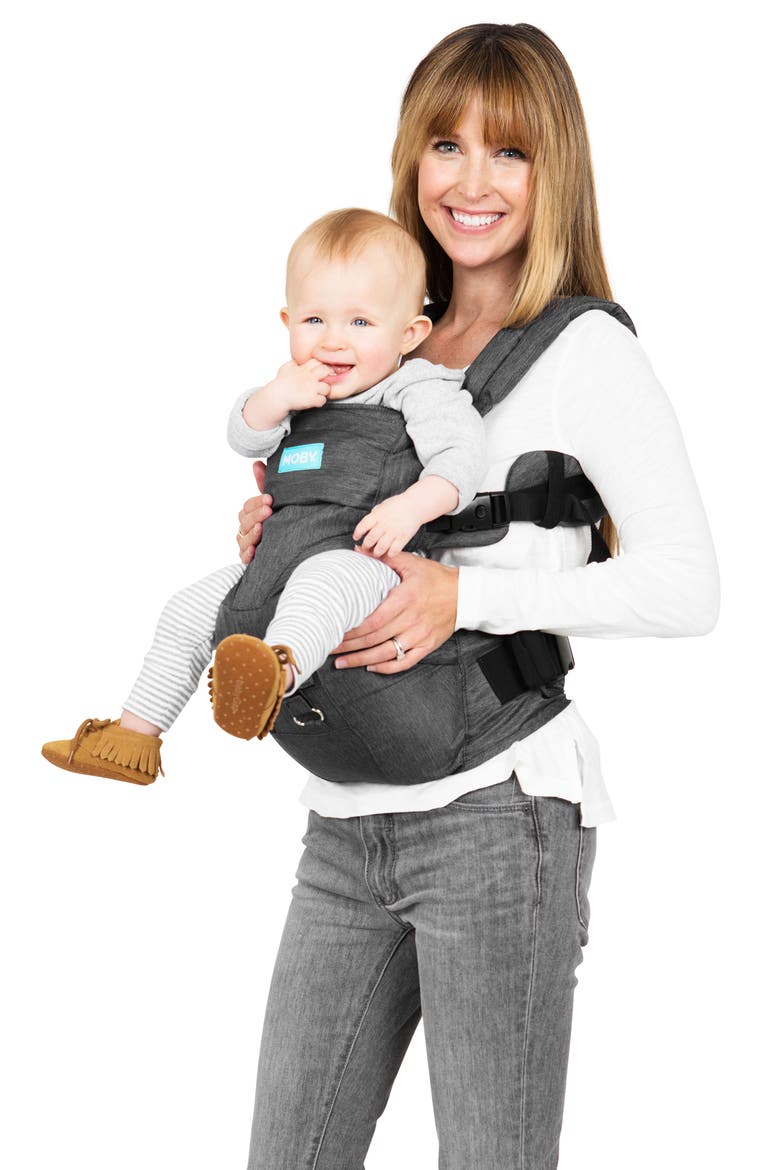 2-in-1 Baby Carrier & Hip Seat, Alternate, color, GREY
