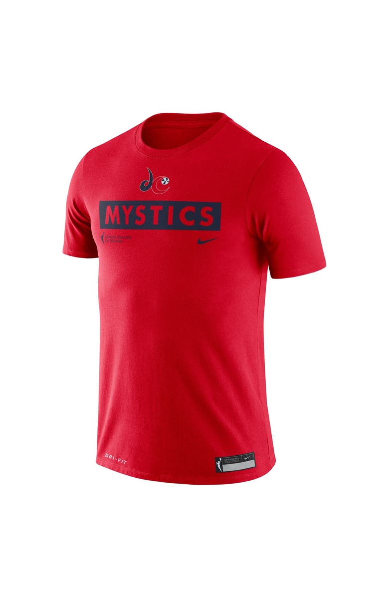 Nike Red Washington Mystics Practice T-Shirt, Alternate, color, 
