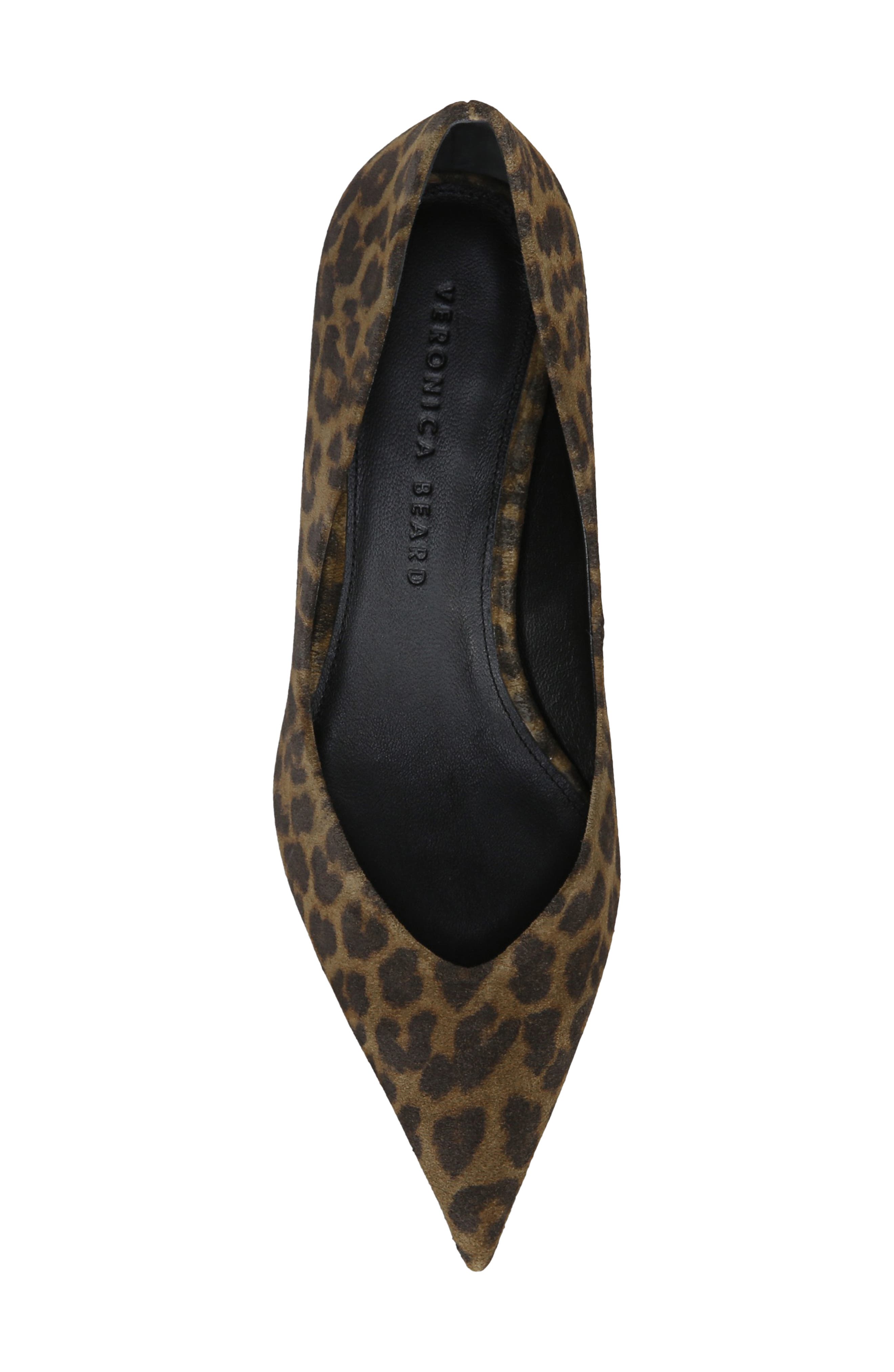 Fontaine Kitten Heel Pointed Toe Pump, Alternate, color, CAMEL