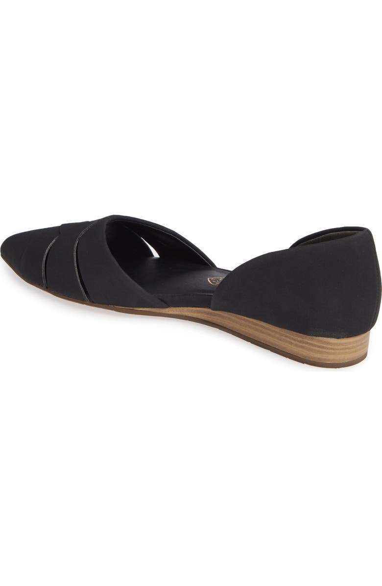 BC Footwear Focal Point Vegan Pointy Toe Flat, Alternate, color,