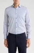 TOM BAINE Performance Stretch Winkle Free Button-Up Shirt