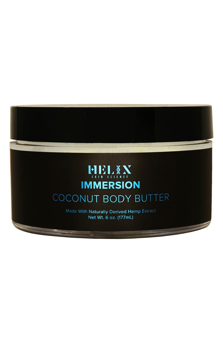 HELIX SKIN SCIENCE Immersion Coconut Body Butter with CBD, Main, color, 