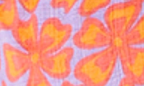 Rip Curl Neon Isles Smocked Crop Top
