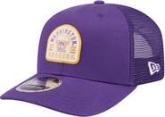 New Era Men's New Era Purple Washington Huskies Patched 9SEVENTY Trucker Adjustable Hat