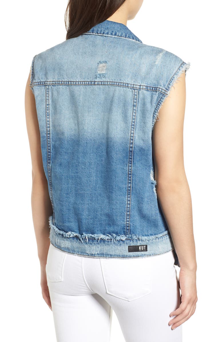 KUT from the Kloth Denim Vest, Alternate, color,