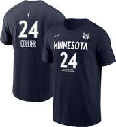Nike Men's Nike Napheesa Collier Navy Minnesota Lynx Explorer Edition Name & Number T-Shirt