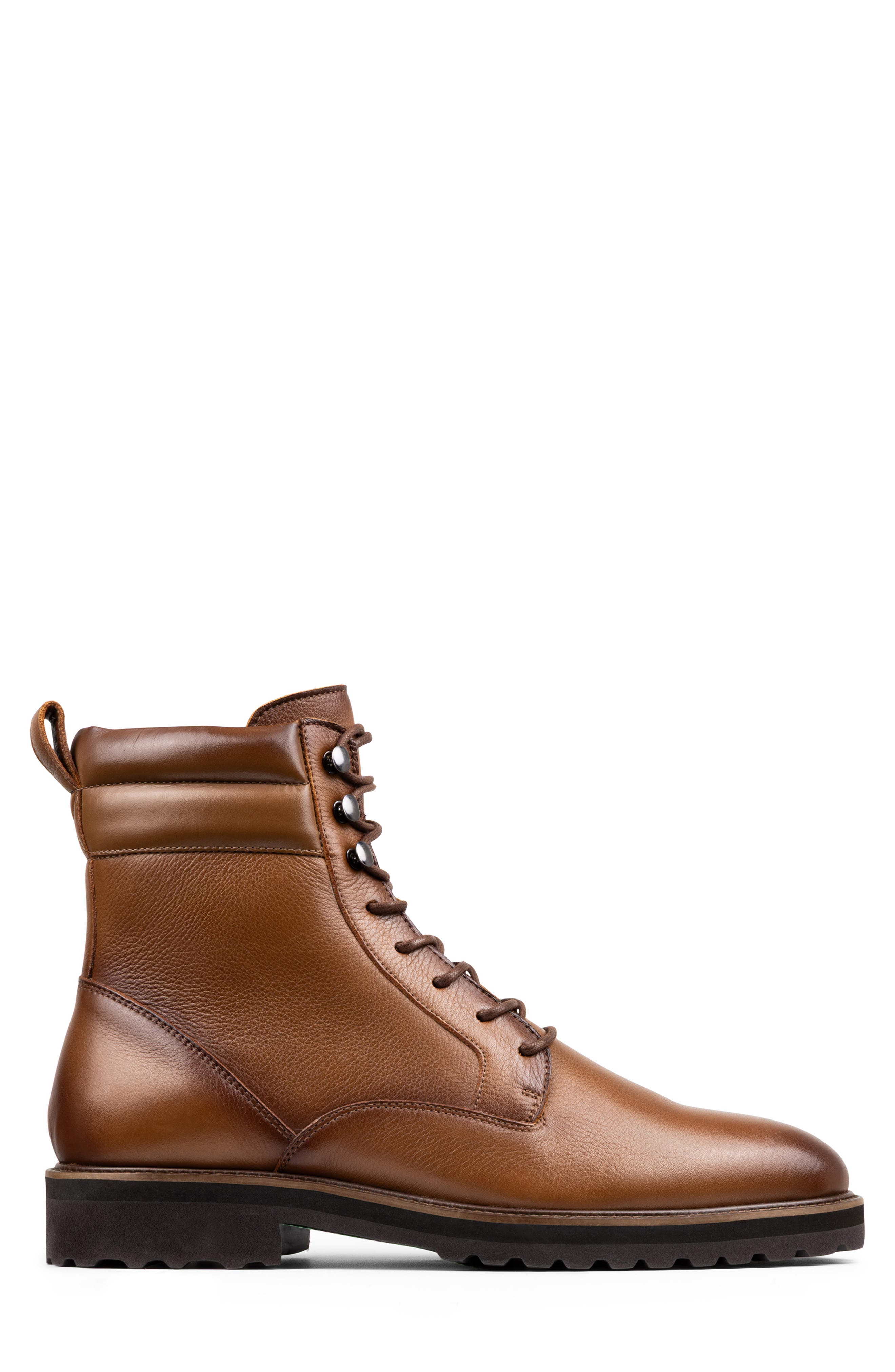 Donald Pliner Joplin Lace Up Boot, Alternate, color, Saddle
